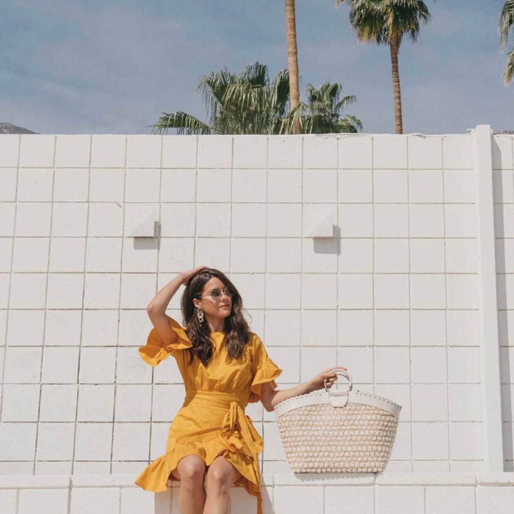 Autumn sunshine dress